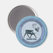 Der 1. Polar Airlift-Sqdn des Weihnachtsmanns - ge Magnet (Vorderseite/Rückseite)