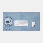 Der 1. Polar Airlift-Sqdn des Weihnachtsmanns - ge Schreibtischunterlage (Tastatur & Maus)