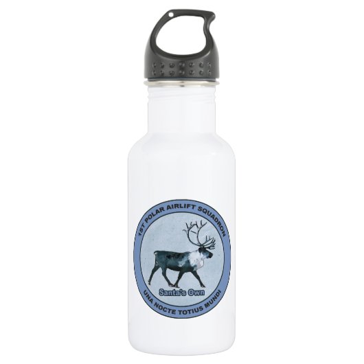 Der 1. Polar Airlift-Sqdn des Weihnachtsmanns - ge Trinkflasche (Vorderseite)