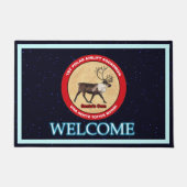 Der 1. Polar Airlift-Sqdn des Weihnachtsmanns - Wi Fußmatte (Vorderseite)