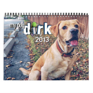 Der 2013 "mein HundeDolch-" Kalender