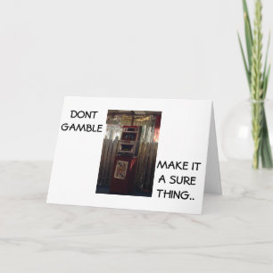 DER 21. BIRTDAY-SPASS IST NICHT SICHER KARTE