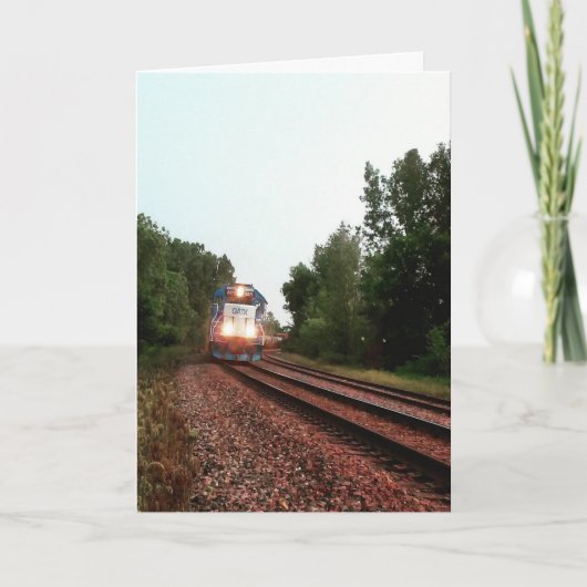 "Der 2271 Zug" Karte bekommen (Vorderseite)