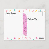 Der 23. Mai ist der Nationalfeiertag Postkarte (Rückseite)