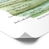 Der 23. Psalm Poster (Ecke)