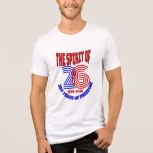 DER 26-JÄHRIGE SPIRIT LEBT AN: 250 JAHRE FREIHEIT Tri-Blend SHIRT