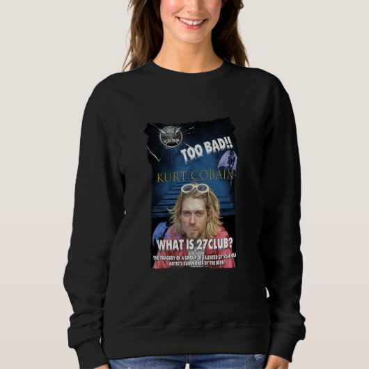 Der 27 Club_Nirvana_002 Sweatshirt (Vorderseite)