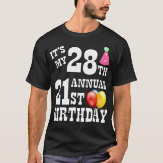 Der 28. Geburtstag T-Shirt