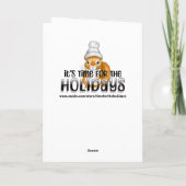 Der 2. April ist National Peanut Butter und Jelly  Karte (Rückseite)