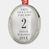 Der 2. Preis des Klassischen Silbermedaillenwettbe Ornament Aus Metall (Links)