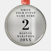 Der 2. Preis des Klassischen Silbermedaillenwettbe Ornament Aus Metall (Vorne)