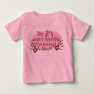 Der 2 sind nicht… schrecklich baby t-shirt
