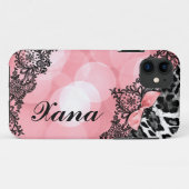 Der 311 Pfirsich-Leopard-Traum im Case-Mate iPhone Hülle (Rückseite (Horizontal))