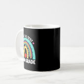 Der 3. Klasse Lehrer rockte den 3. Kaffeetasse (Vorderseite Links)