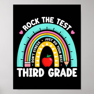 Der 3. Klasse Lehrer rockte den 3. Poster