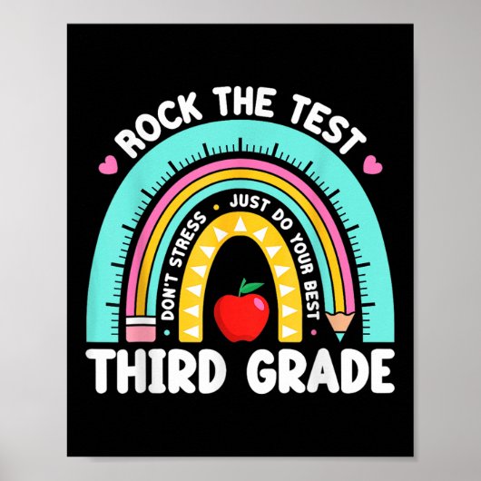 Der 3. Klasse Lehrer rockte den 3. Poster (Vorne)