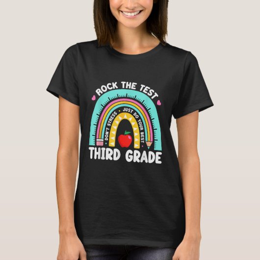 Der 3. Klasse Lehrer rockte den 3. T-Shirt (Vorderseite)