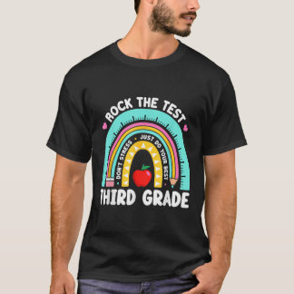 Der 3. Klasse Lehrer rockte den 3. T-Shirt
