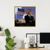 Der 44. Präsident Poster (Heimbüro)