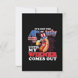 Der 4. Juli, bis mein Weiner aus dem Tank kommt Einladung