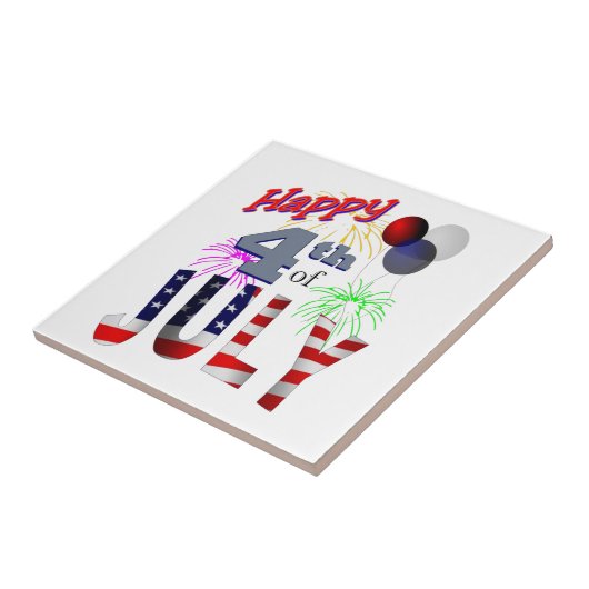 Der 4. Juli Fliese (Seite)