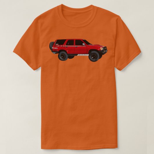 Der 4-Läufer T-Shirt (Design vorne)