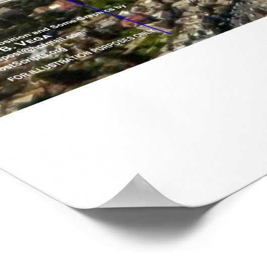 Der 4. Tempel von Ezekiel Poster (Ecke)