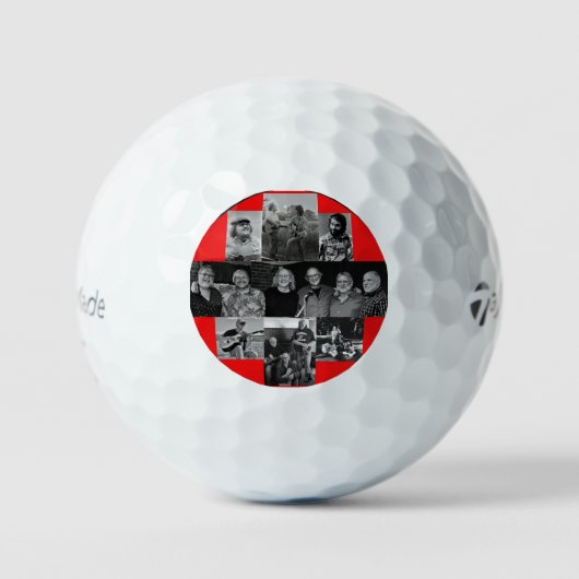 Der 50-jährige Golfball von Sunup (Vorderseite)