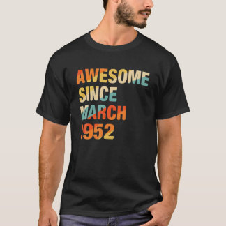 Der 70. Geburtstag spendet 70 Jahre alt Phantastis T-Shirt