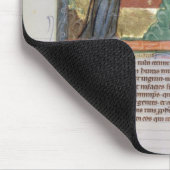 Der 7. Engel, der seine Trompete durchbrennt Mousepad (Ecke)
