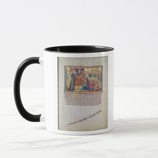 Der 7. Engel, der seine Trompete durchbrennt Tasse (Links)
