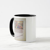 Der 7. Engel, der seine Trompete durchbrennt Tasse (Vorderseite Links)