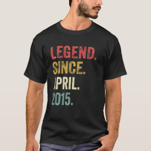 Der 7. Geburtstag spendet 7 Jahre alte Legende sei T-Shirt