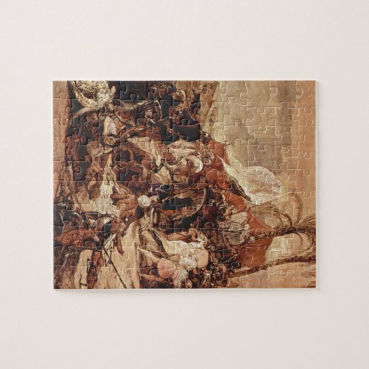 Der 7. Kreuzzug gegen Jerusalem durch Francesco Puzzle (Horizontal)