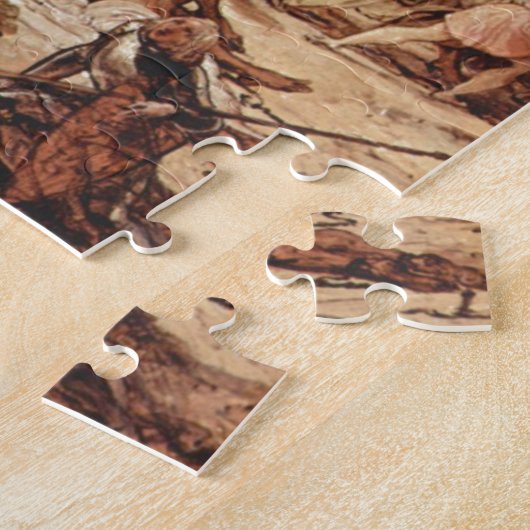 Der 7. Kreuzzug gegen Jerusalem durch Francesco Puzzle (Seite)