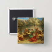 Der 7. Tag des Decameron Button (Vorne & Hinten)