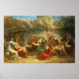 Der 7. Tag des Decameron Poster
