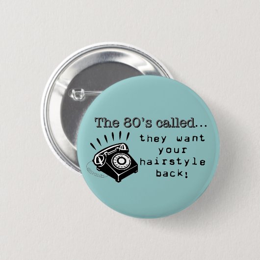 Der 80er-Knopf Button (Vorne & Hinten)