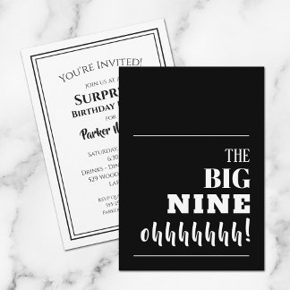 Der 90. Geburtstag der BIG Einladung