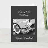 Der 90. Geburtstag des Großvaters Karte (Vorderseite)