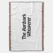 der Aardvark-Flüsterer Decke (Vorderseite Vertikal)