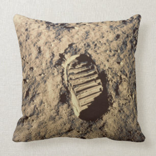 Der Abdruck des Astronauten Kissen