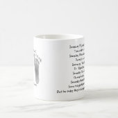 Der Abdruck des Babys Kaffeetasse (Mittel)