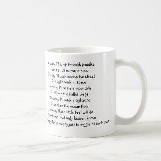 Der Abdruck des Babys Kaffeetasse