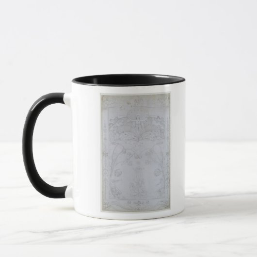 Der Abend, 1803 Tasse (Links)
