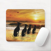 Der Abend am Strand Mousepad (Mit Mouse)