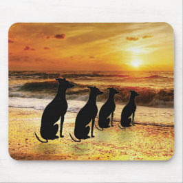 Der Abend am Strand Mousepad