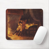 Der Abend des Kampfes von Champaubert, 1814 Mousepad (Mit Mouse)