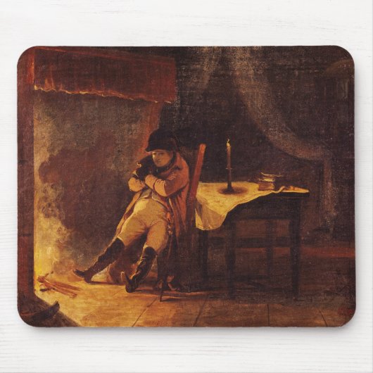 Der Abend des Kampfes von Champaubert, 1814 Mousepad (Vorne)