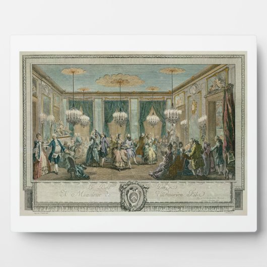 Der Abend Dress Ball im House of Monsieur Vi Fotoplatte (Vorderseite)